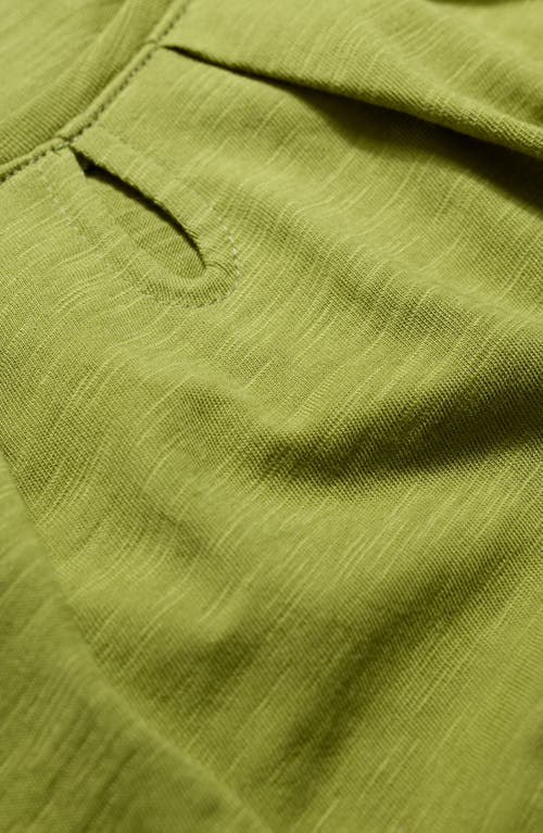 Seasalt Cornwall Appletree Keyhole Organic Cotton T-shirt In Green