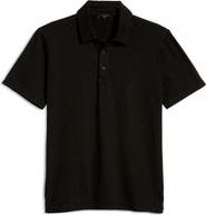 Vince Regular Fit Garment Dyed Cotton Polo