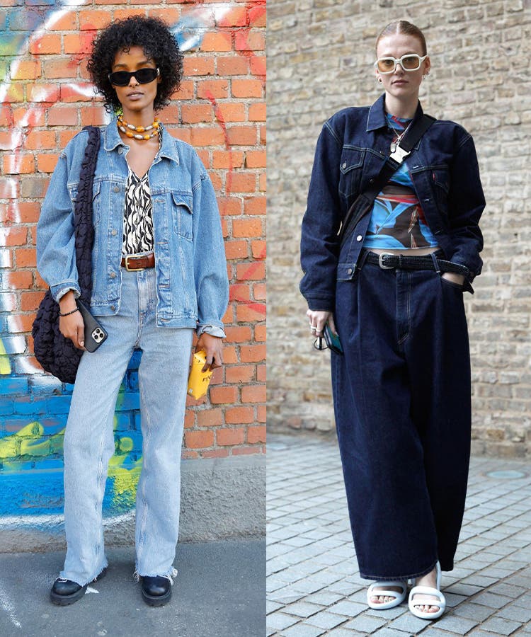 Colourful denim jackets best sale