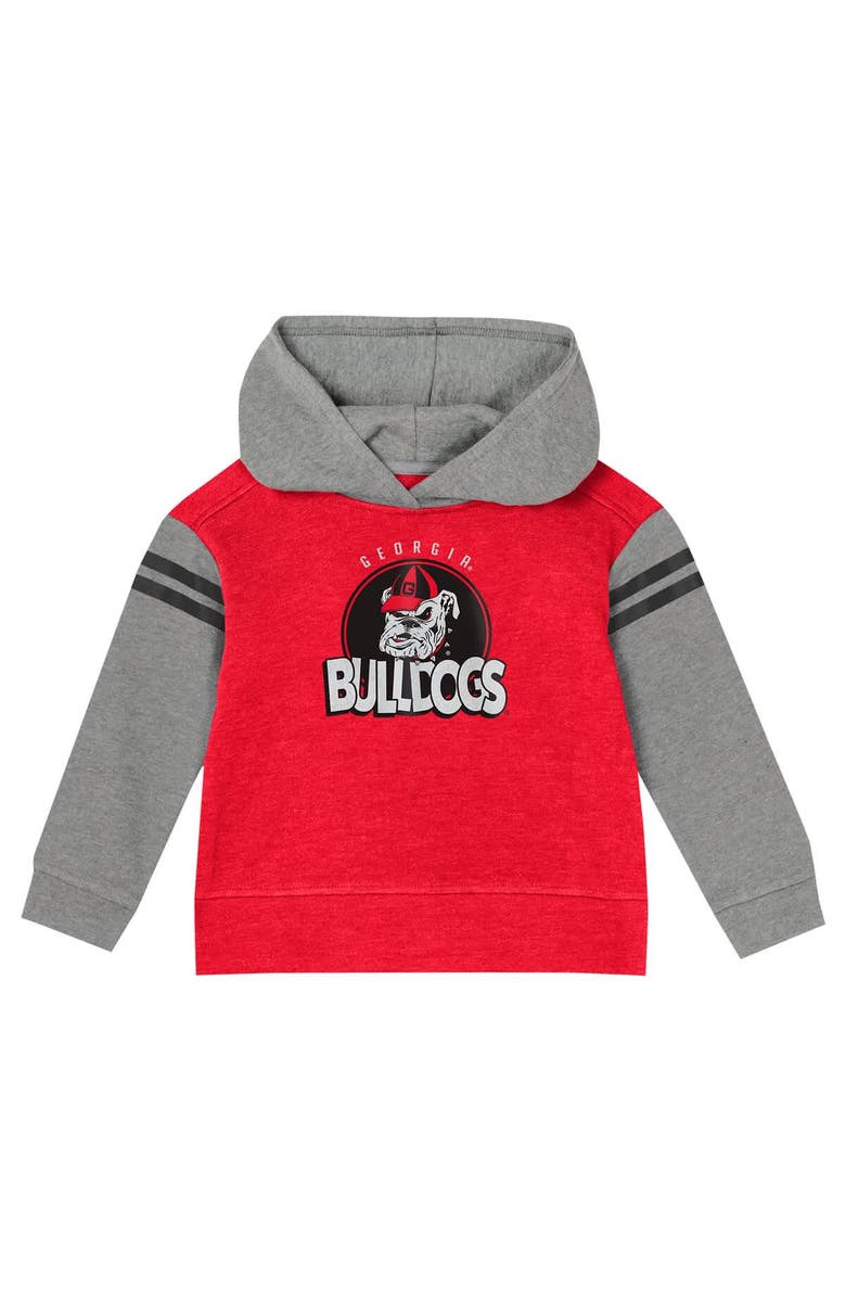 Outerstuff Girls Infant Red Georgia Bulldogs Clubhouse Pullover Hoodie & Legging Set, Alternate, color, Red