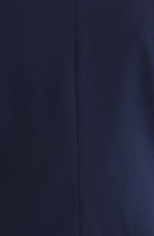 Tahari Asl One-button Blazer In Deep Navy