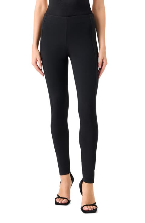 Stretch Crepe Leggings