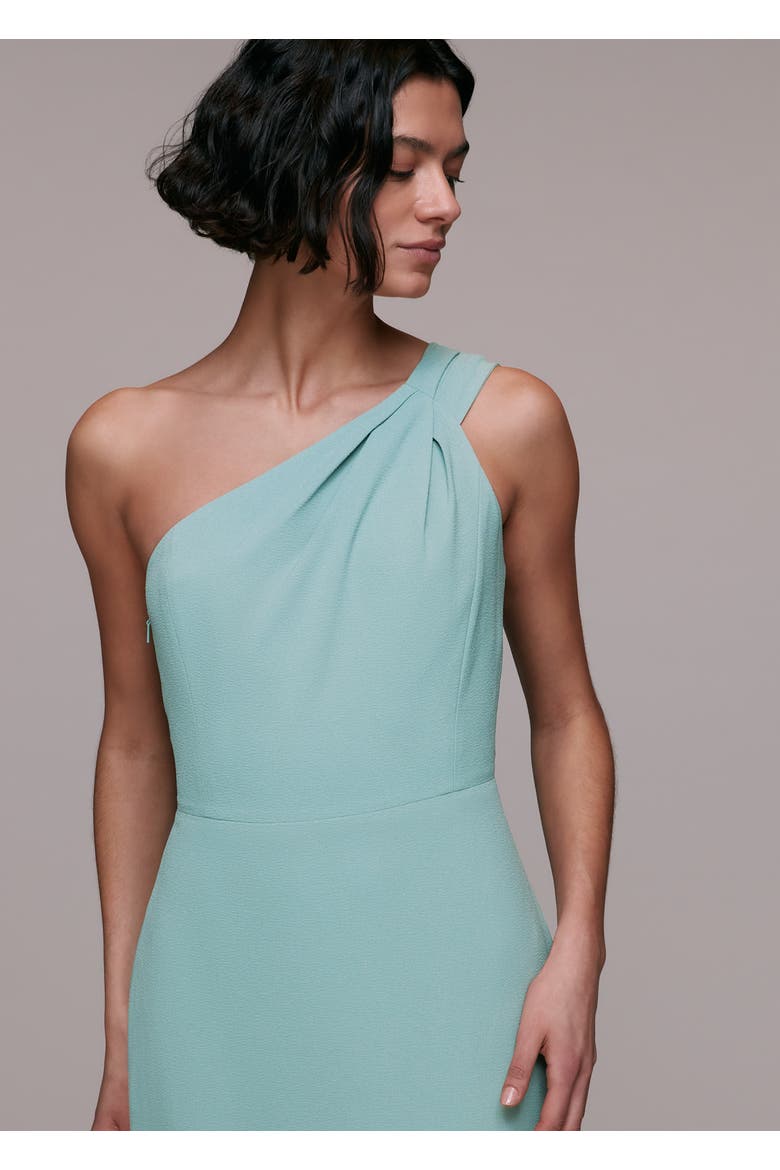 Bethan One Shoulder Maxi Dress, Alternate, color, Sage Green