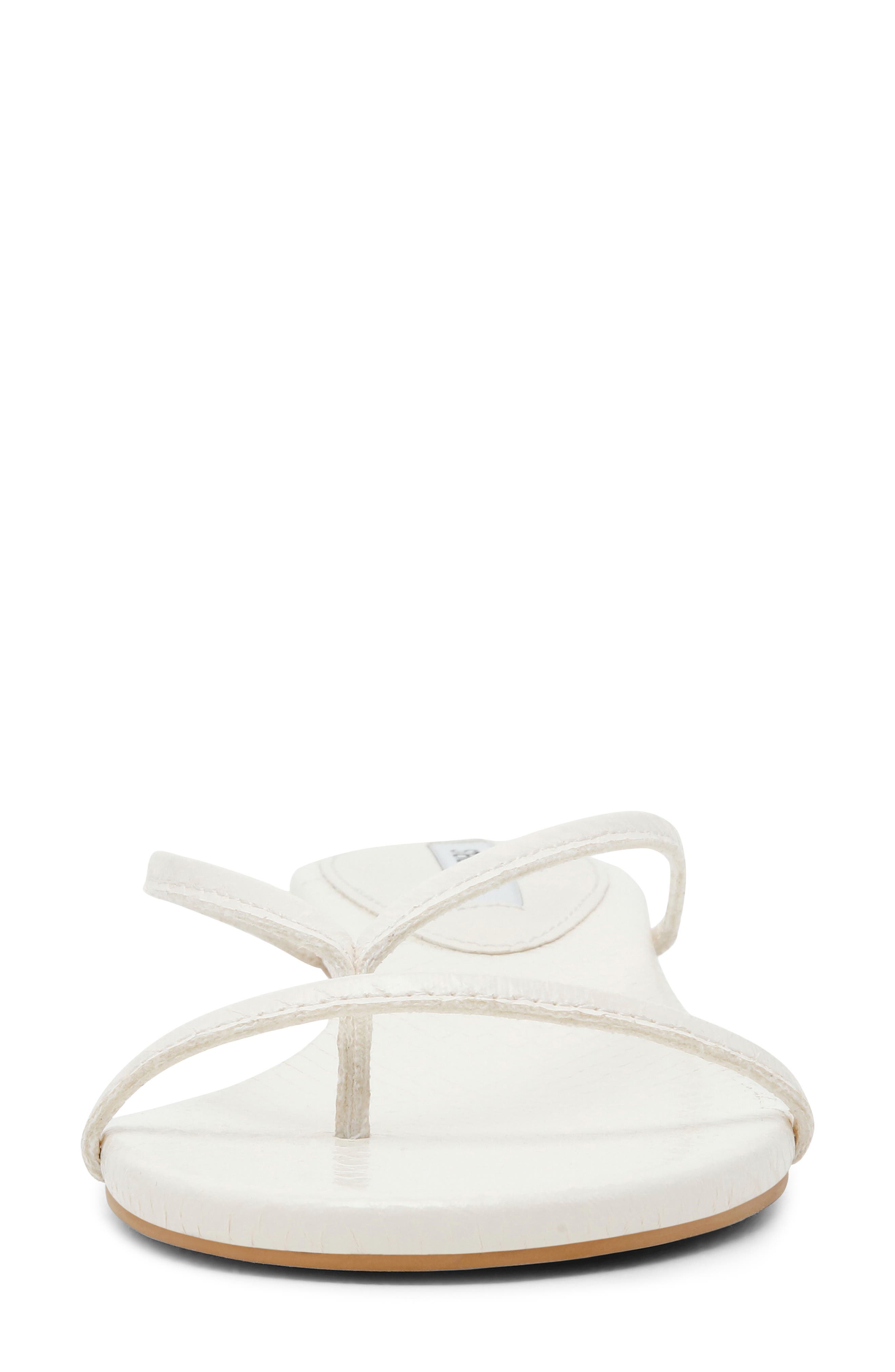 Terry Kitten Heel Flip Flop, Alternate, color, BONE SNAKE