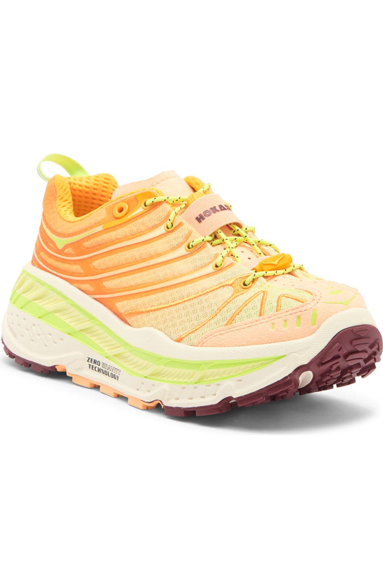 HOKA Stinson Evo OG Running Shoe, Main, color, Solar Flare / Cantaloupe