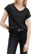 AllSaints Anna V-Neck Cotton T-Shirt