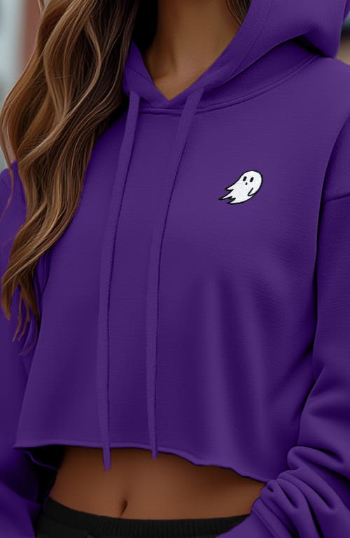DALIX DALIX WOMENS GHOST CROPPED HOODIE 