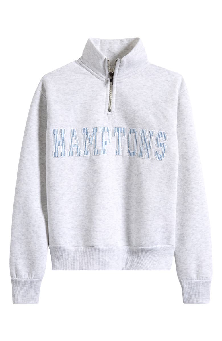 Vintage Havana Kids' Hamptons Quarter Zip Sweatshirt, Main, color,