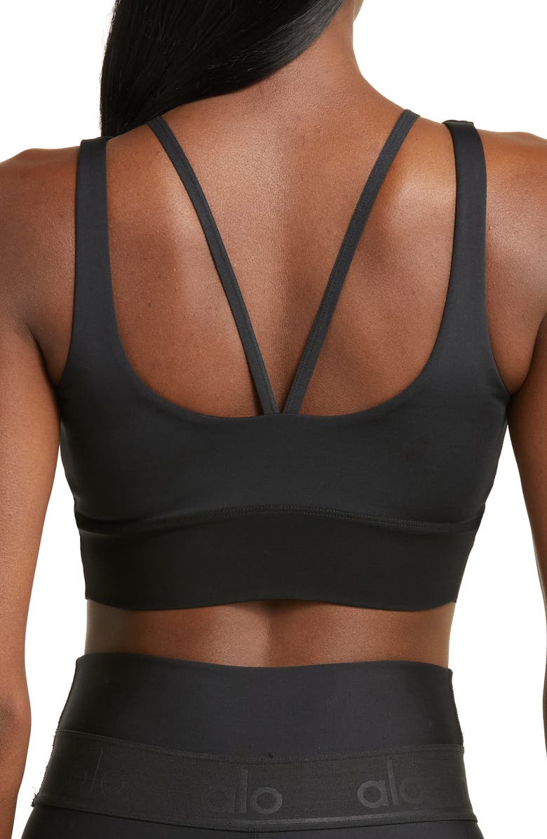 Alo Airlift Double Trouble Sports Bra, Alternate, color, 