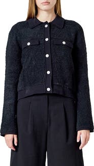 Endless Rose Embellished Knit Jacket