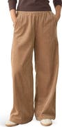 Marine Layer Allison Pull-On Wide Leg Corduroy Pants