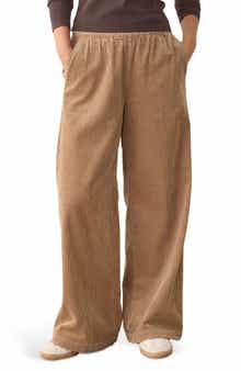 Marine Layer Allison Pull-On Wide Leg Corduroy Pants