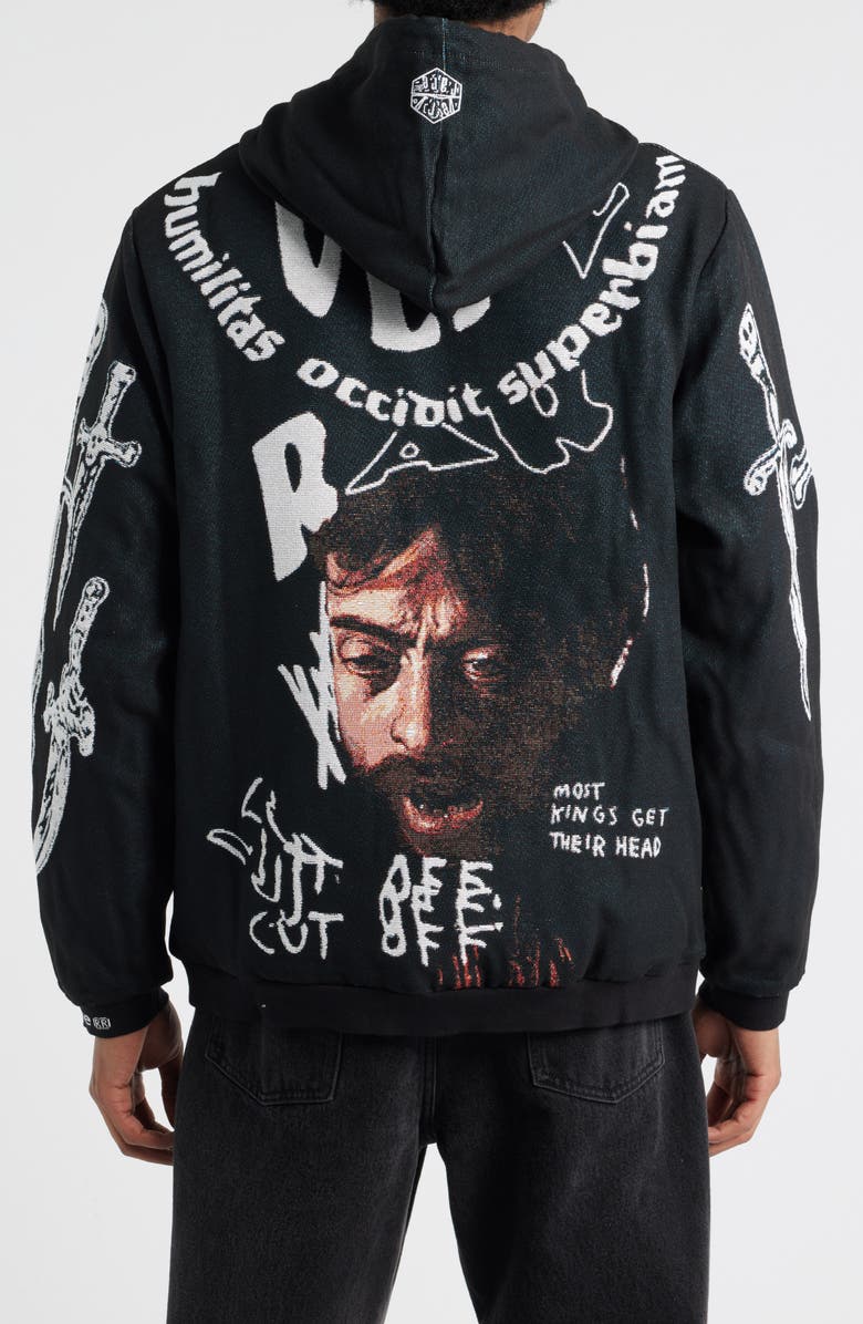 VERYRARE David vs Goliath Hoodie, Alternate, color, Black