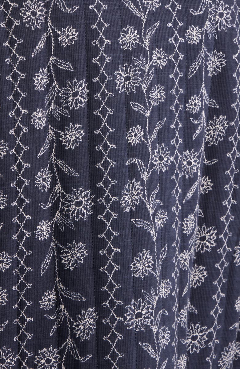 Ilse Jacobsen Ottomaquilt Floral Embroidered Jacket, Alternate, color, Dark Wildflower