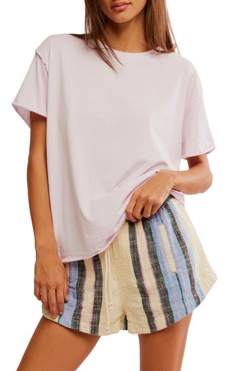 Nina Crewneck Cotton T-Shirt