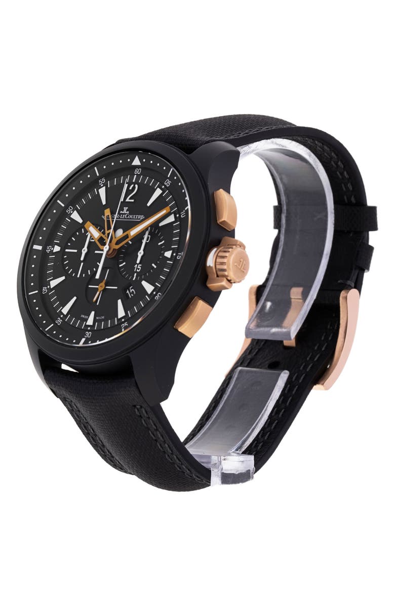 Watchfinder & Co. Jaeger-LeCoultre Preowned 2019 Master Compressor Automatic Chronograph Webbing Strap, 46mm, Alternate, color, 