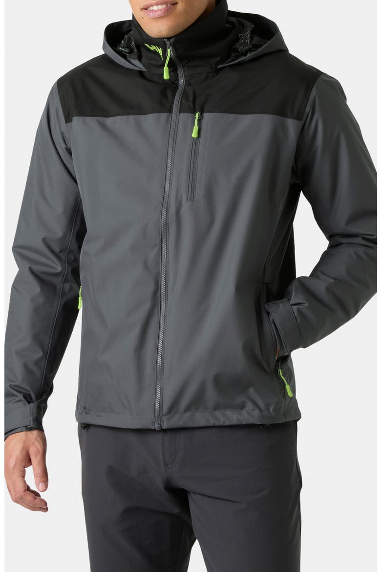 Crew Hooded Midlayer Jacket 2, Main, color, THUNDER GREY