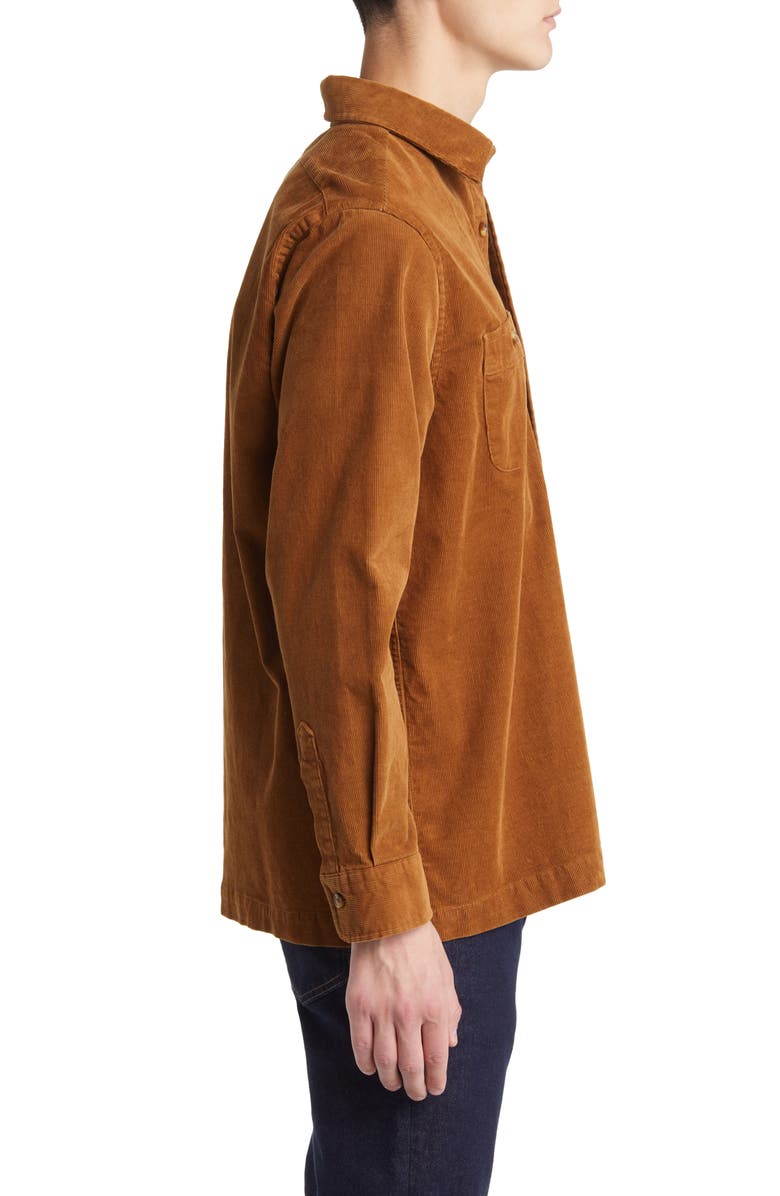 Brooks Brothers Corduroy Shirt Jacket, Alternate, color, 
