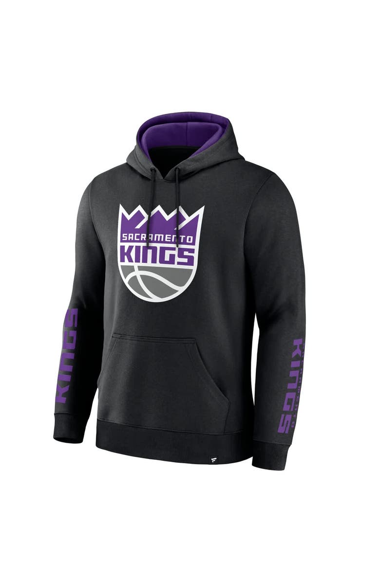 FANATICS Men's Fanatics Black Sacramento Kings Legacy Guard Pullover Hoodie, Alternate, color, Black
