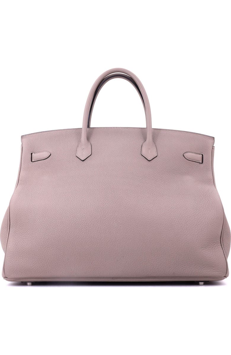 Pre-Owned Hermes Birkin Handbag Grey Togo with Palladium Hardware 40, Alternate, color, Gris Asphalte