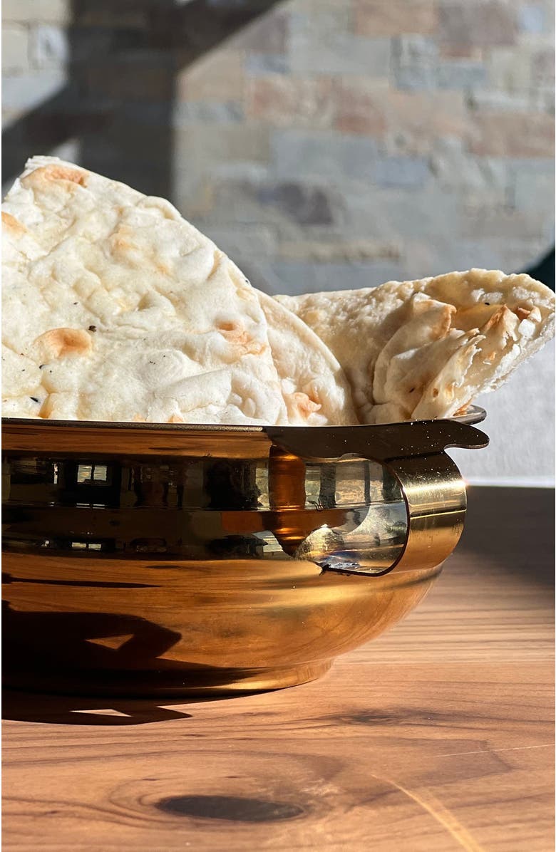 Verve Culture Handi Serving Bowl - Brass Colored, Alternate, color, NO COLOR