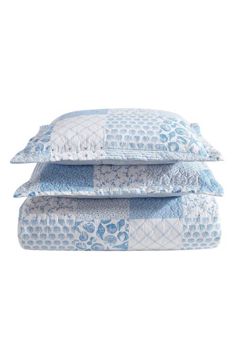 3-Piece Comforter & Sham Quilt Set