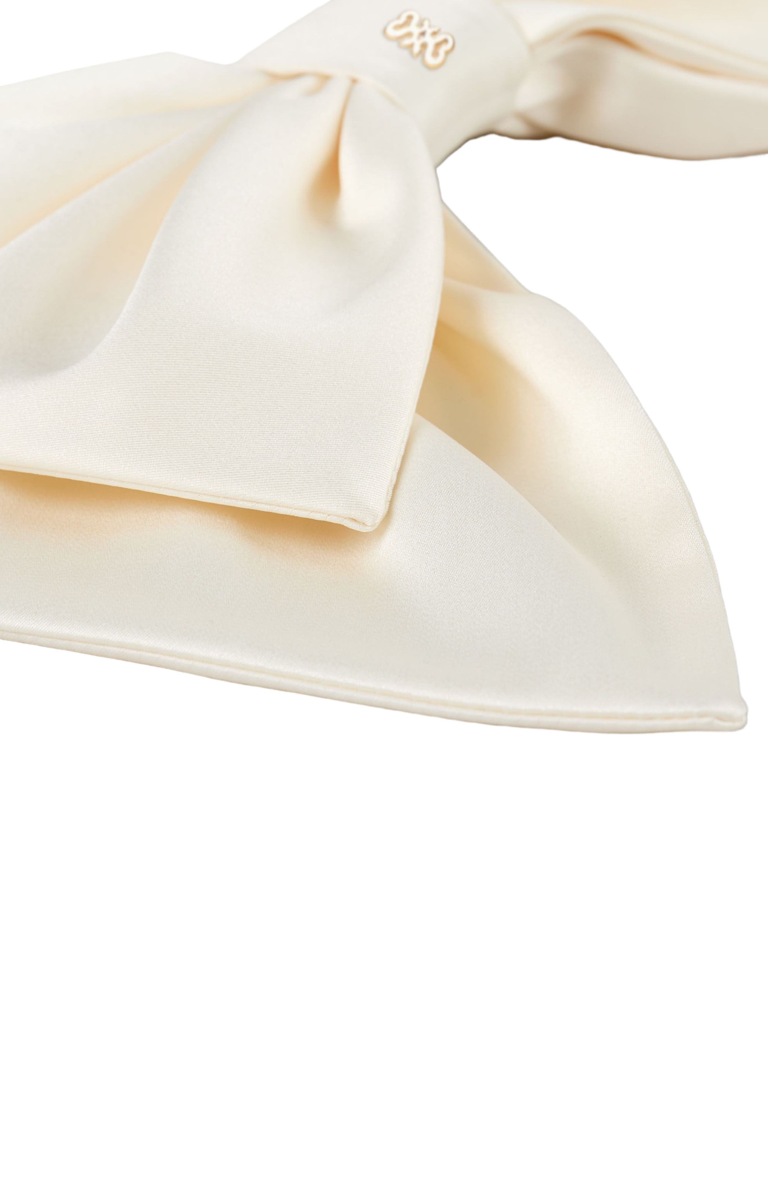 SANDRO Satin bow barrette (Women) | Nordstrom