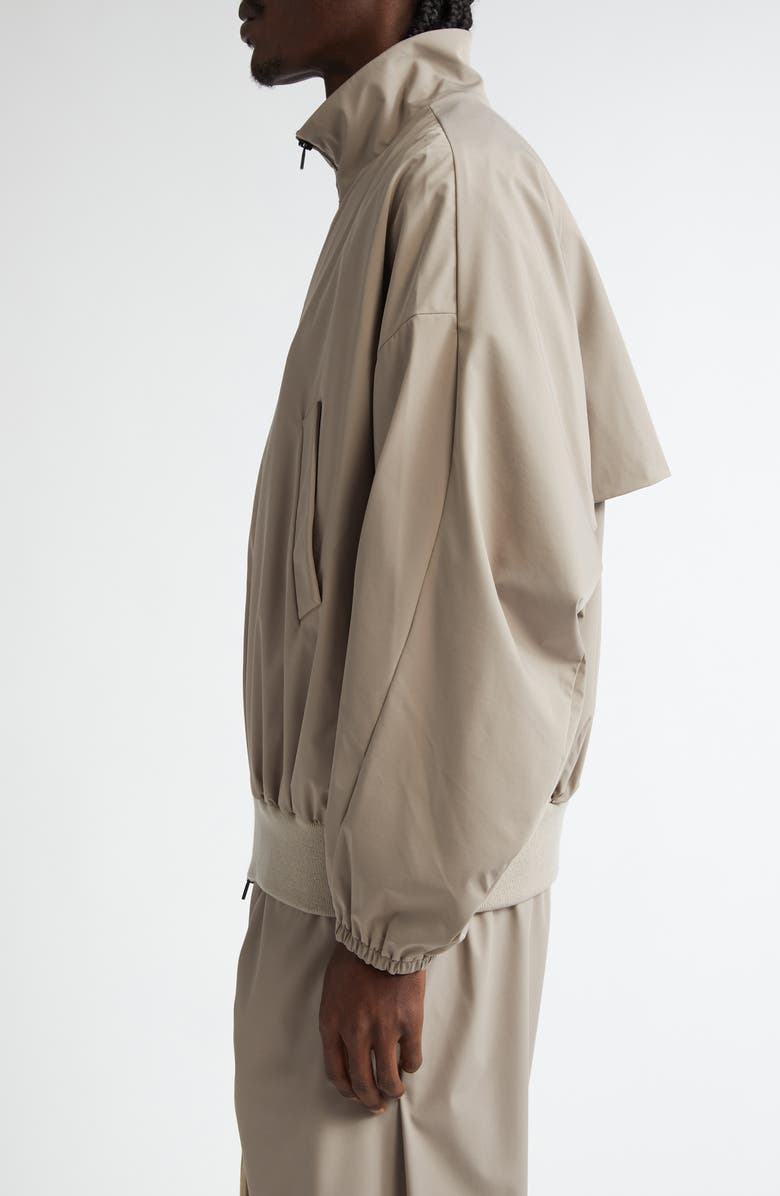 Fear of God Vented Stand Collar Track Jacket, Alternate, color, Deer