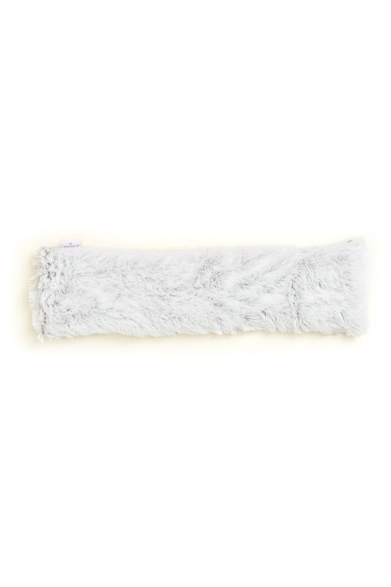 Marshmallow Plush Neck Wrap, Alternate, color, Light Gray