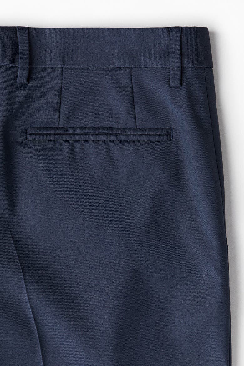 Slim Fit Suit Trousers, Alternate, color, Dark blue