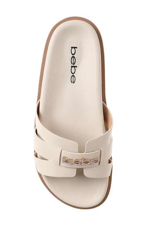 Bebe Platform Slide Sandal