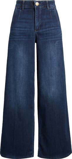 'Ab'Solution Skyrise Wide Leg Jeans