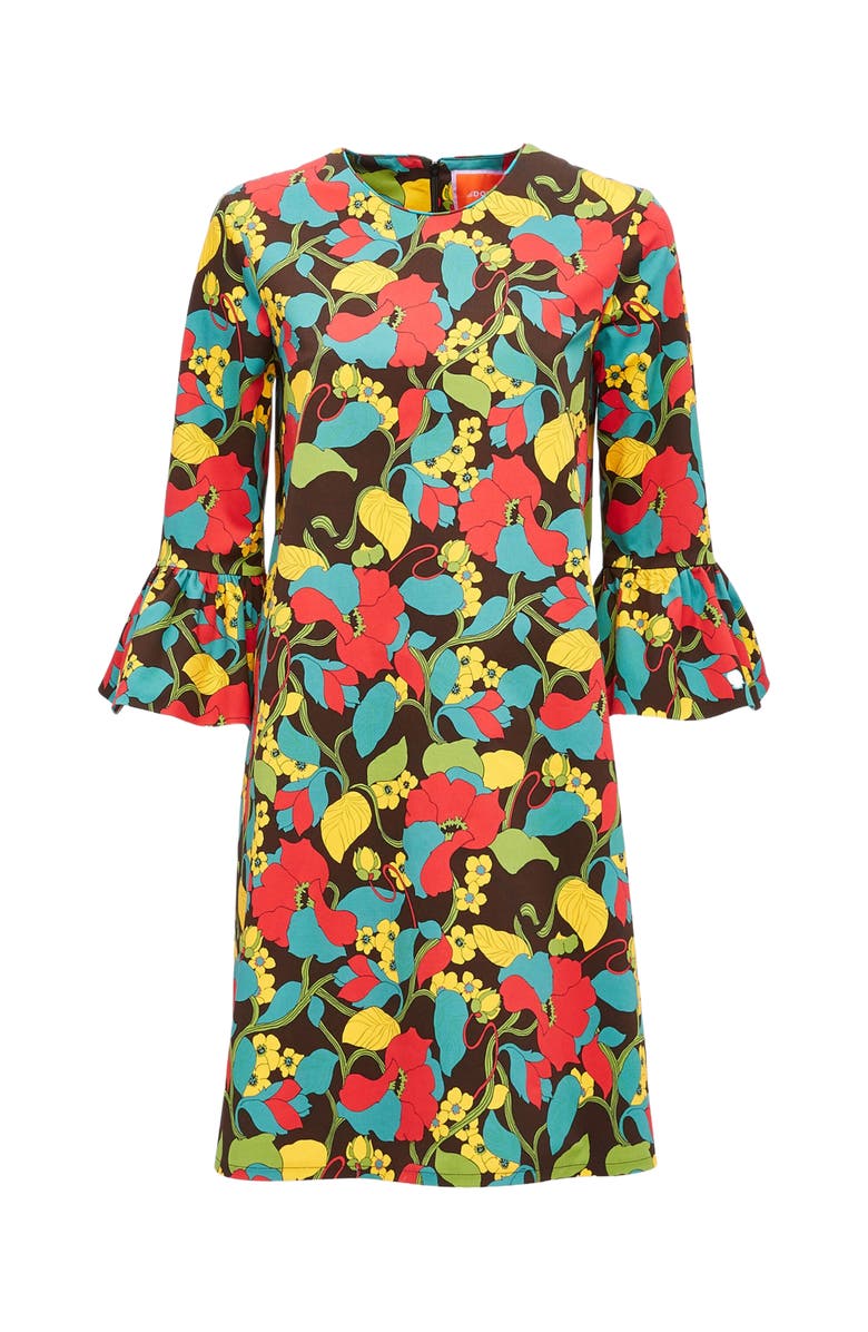 La DoubleJ 24/7 Dress Vines Brown, Alternate, color, Vines Brown