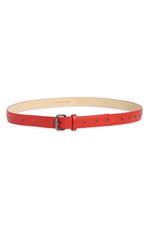 Stud Leather Belt