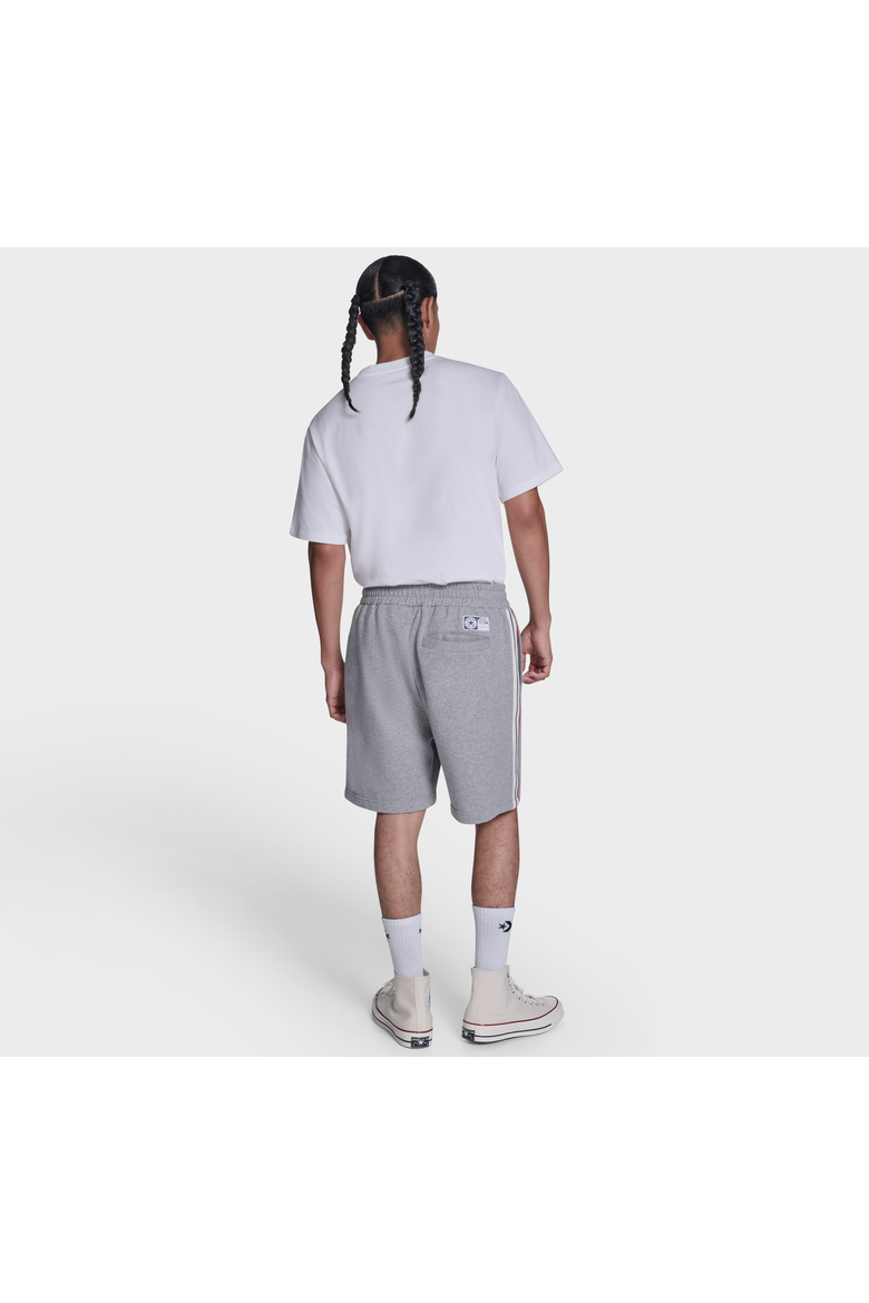 Chuck Taylor Sweatshort, Alternate, color, VINTAGE GREY HEATHER
