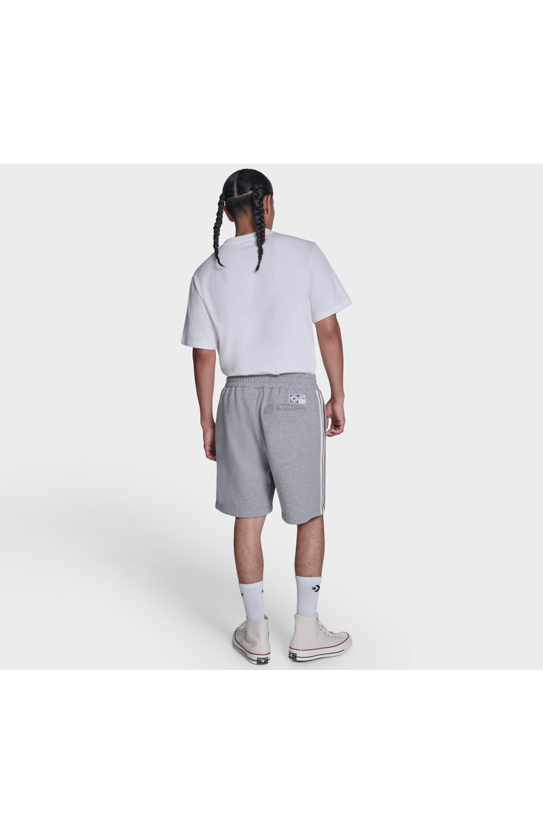 Converse Chuck Taylor Sweatshort, Alternate, color, Vintage Grey Heather