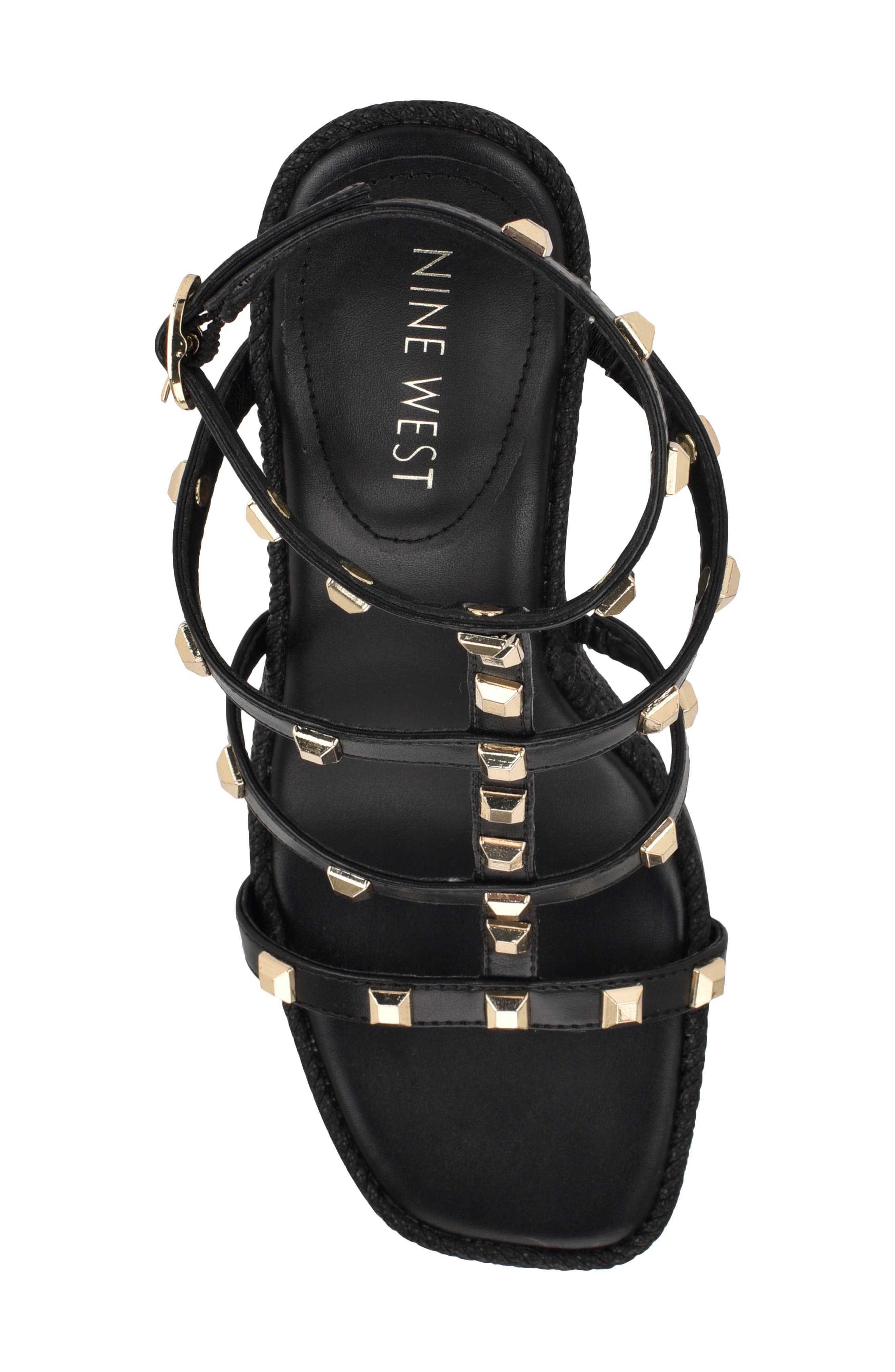 Nine West Sardis Strappy Wedge Sandal, Alternate, color, 