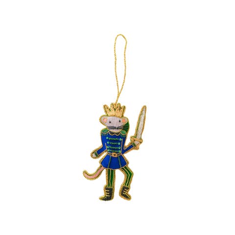 Nutcracker Mouse King Christmas Ornament