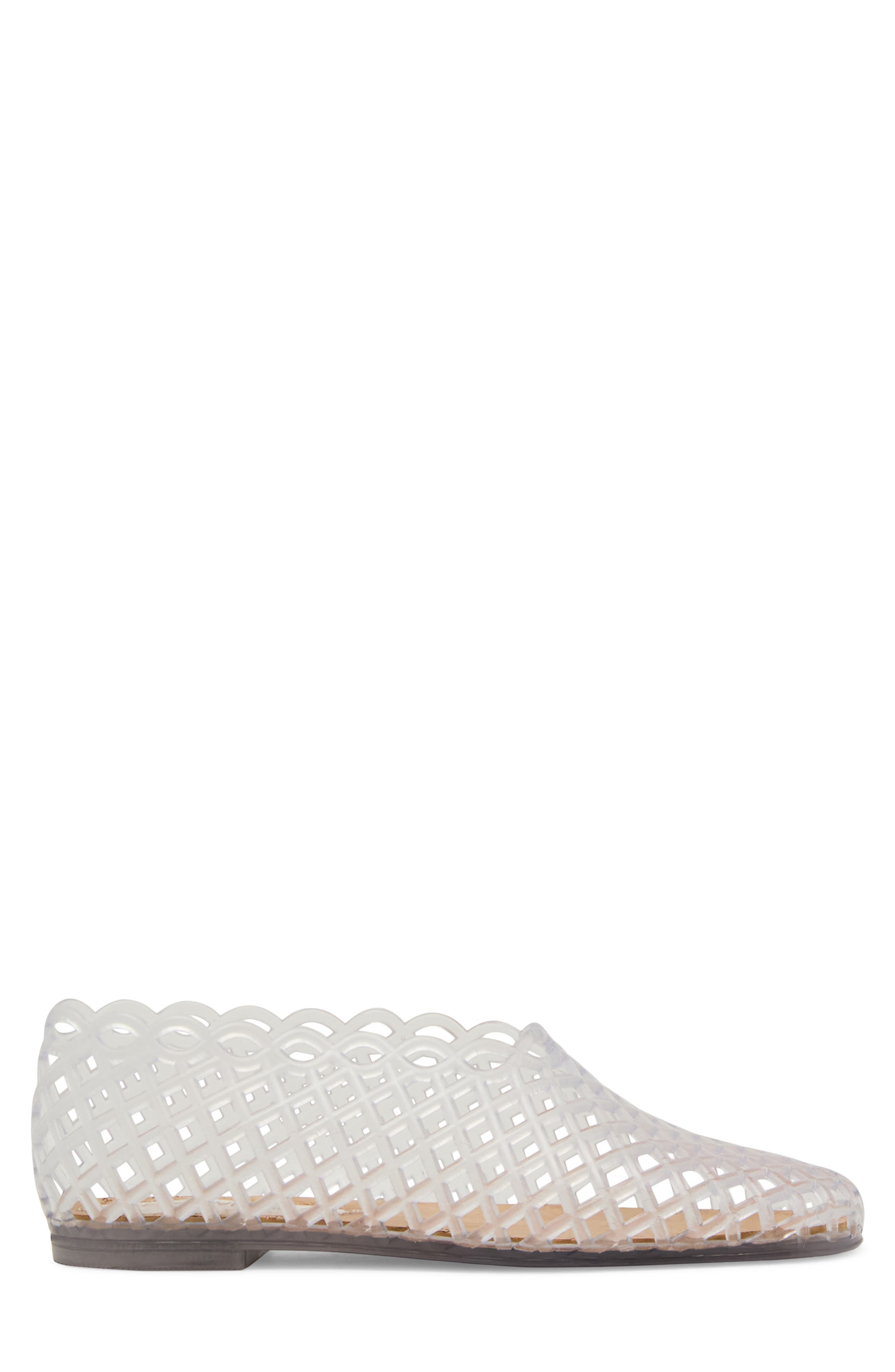 Steve Madden Kids' Grove Jelly Flat, Alternate, color, Clear