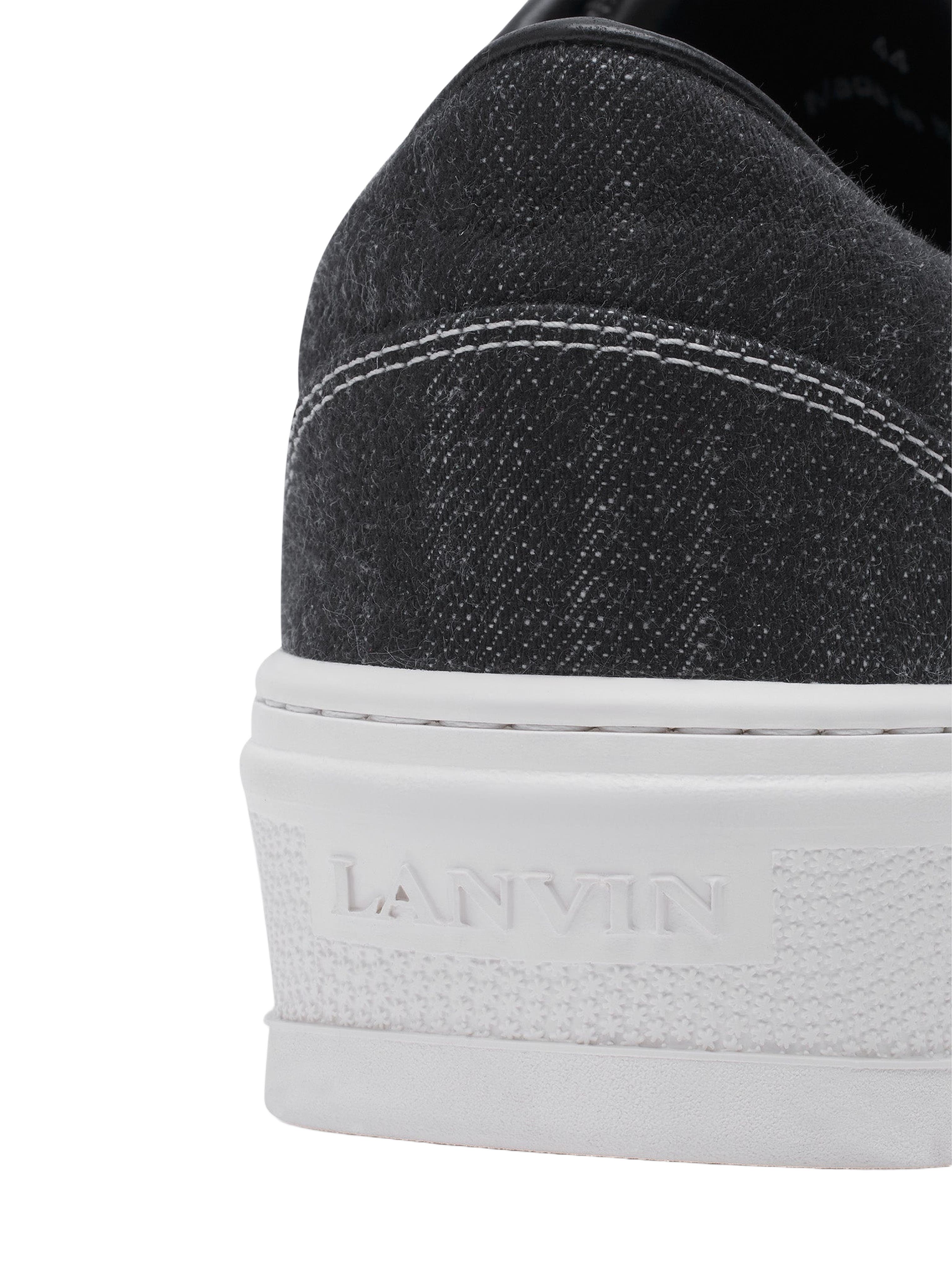Lanvin Cash Sneakers By Lanvin In Denim, Alternate, color, 