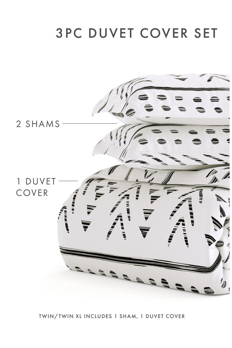 HOME SPUN Home Collection Premium Ultra Duvet Set - Gray, Alternate, color, GRAY