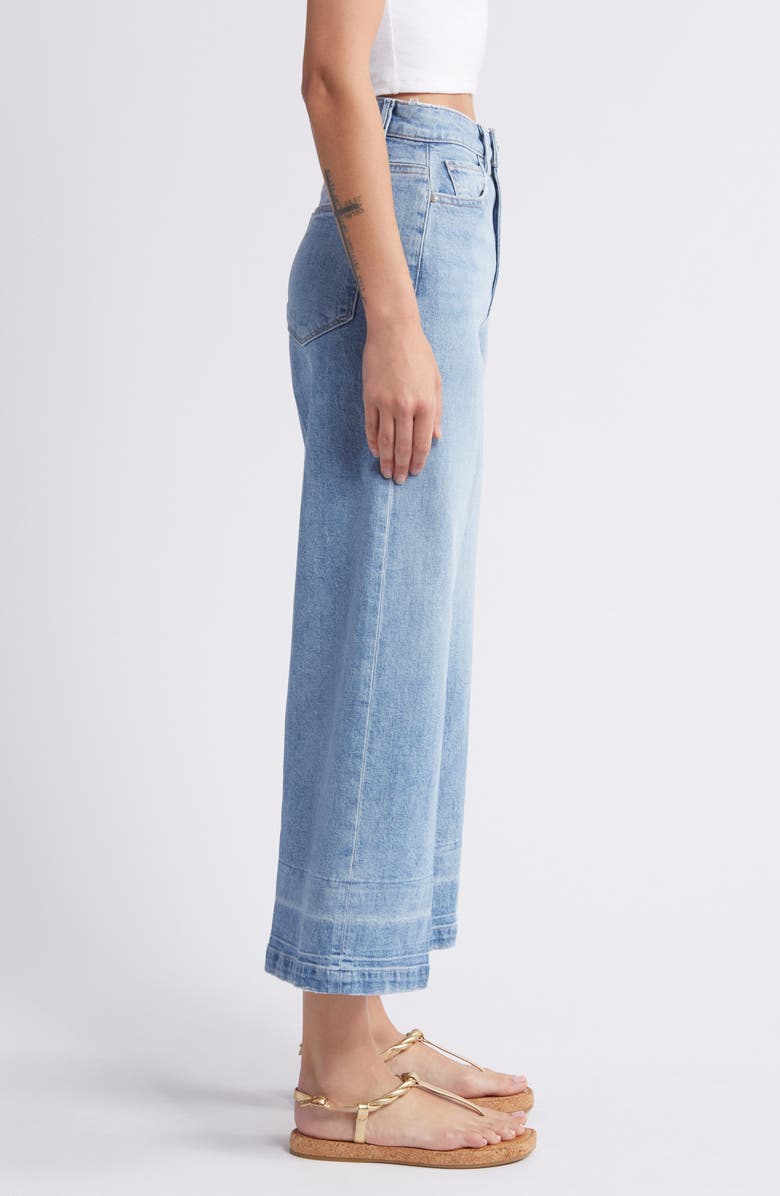 PAIGE Harper High Waist Ankle Wide Leg Jeans, Alternate, color, 