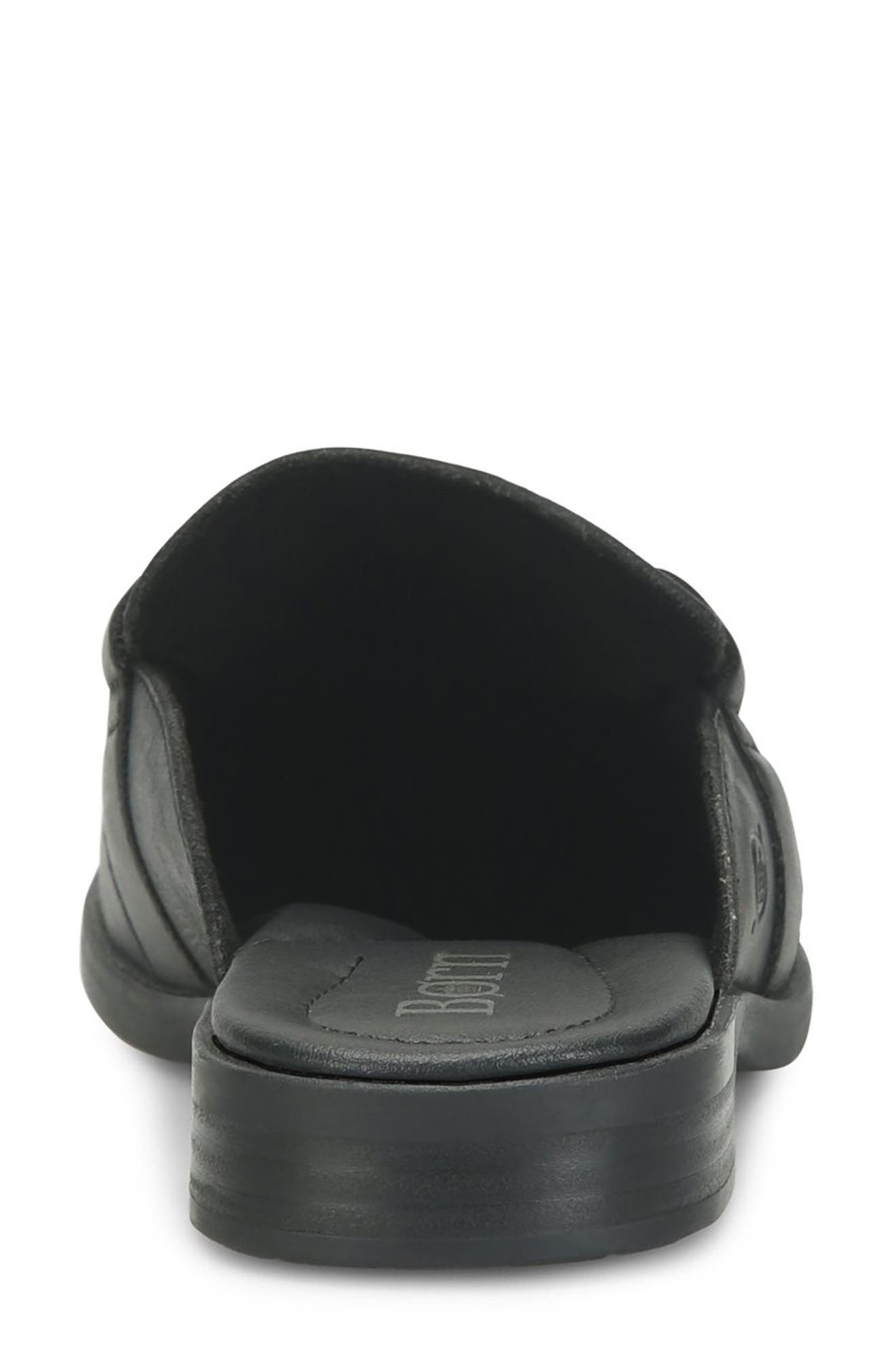 Børn Claire Bit Mule, Alternate, color, Black Leather