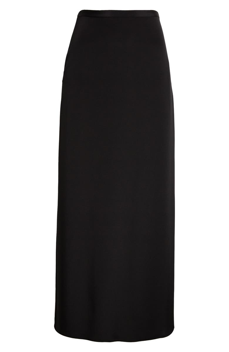 Lafayette 148 New York Silk Stretch Crepe de Chine Maxi Skirt, Alternate, color, 