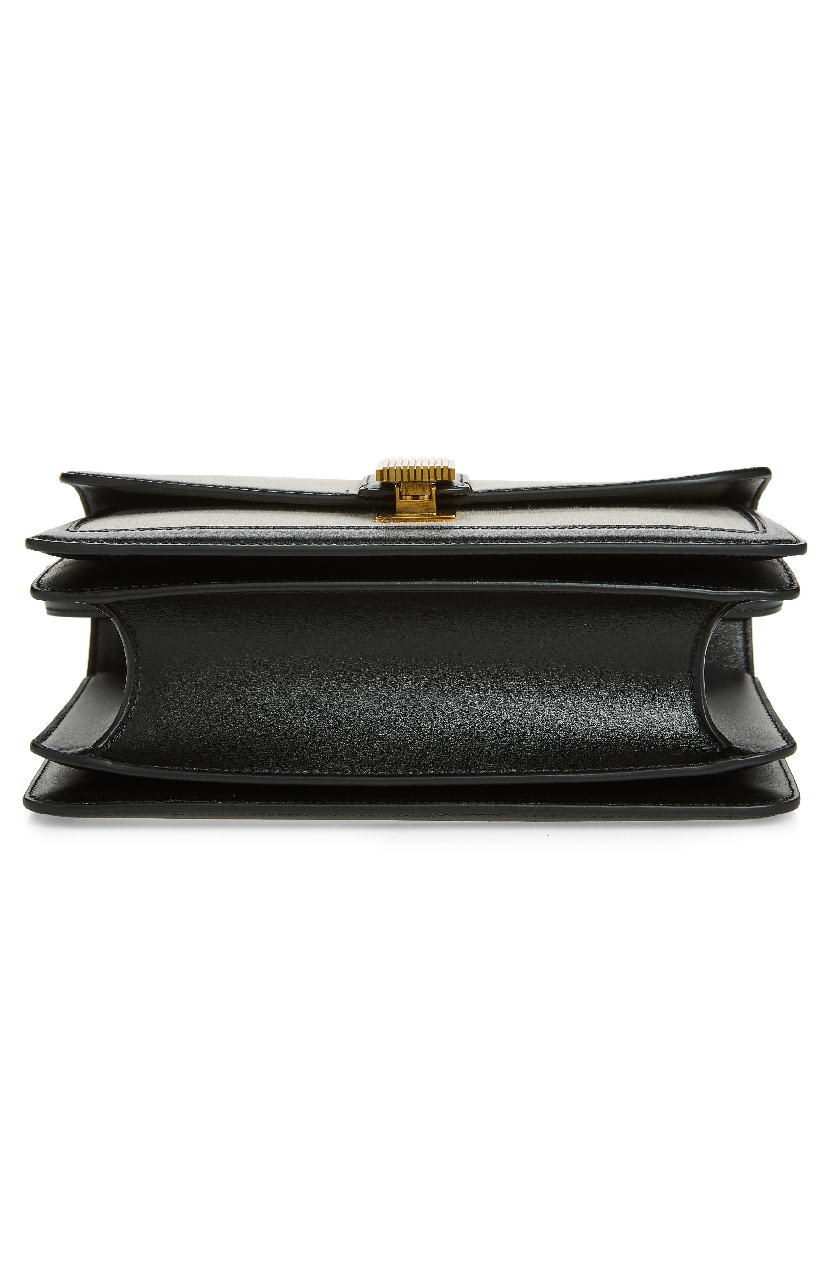 Khaite Blake Crossbody Bag, Alternate, color, Black / Natural