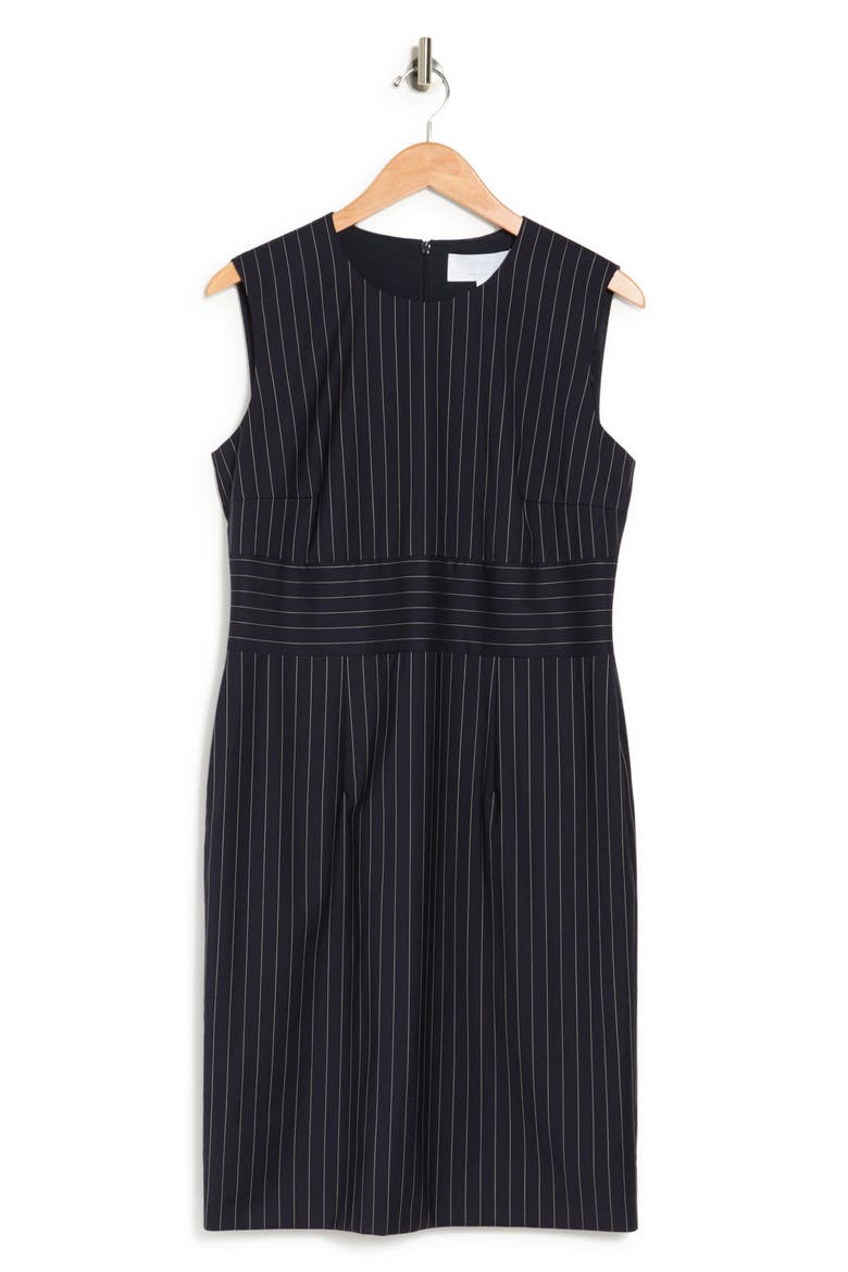 Dometa Stretch Wool Sheath Dress, Alternate, color, MIDNIGHT FANTASY