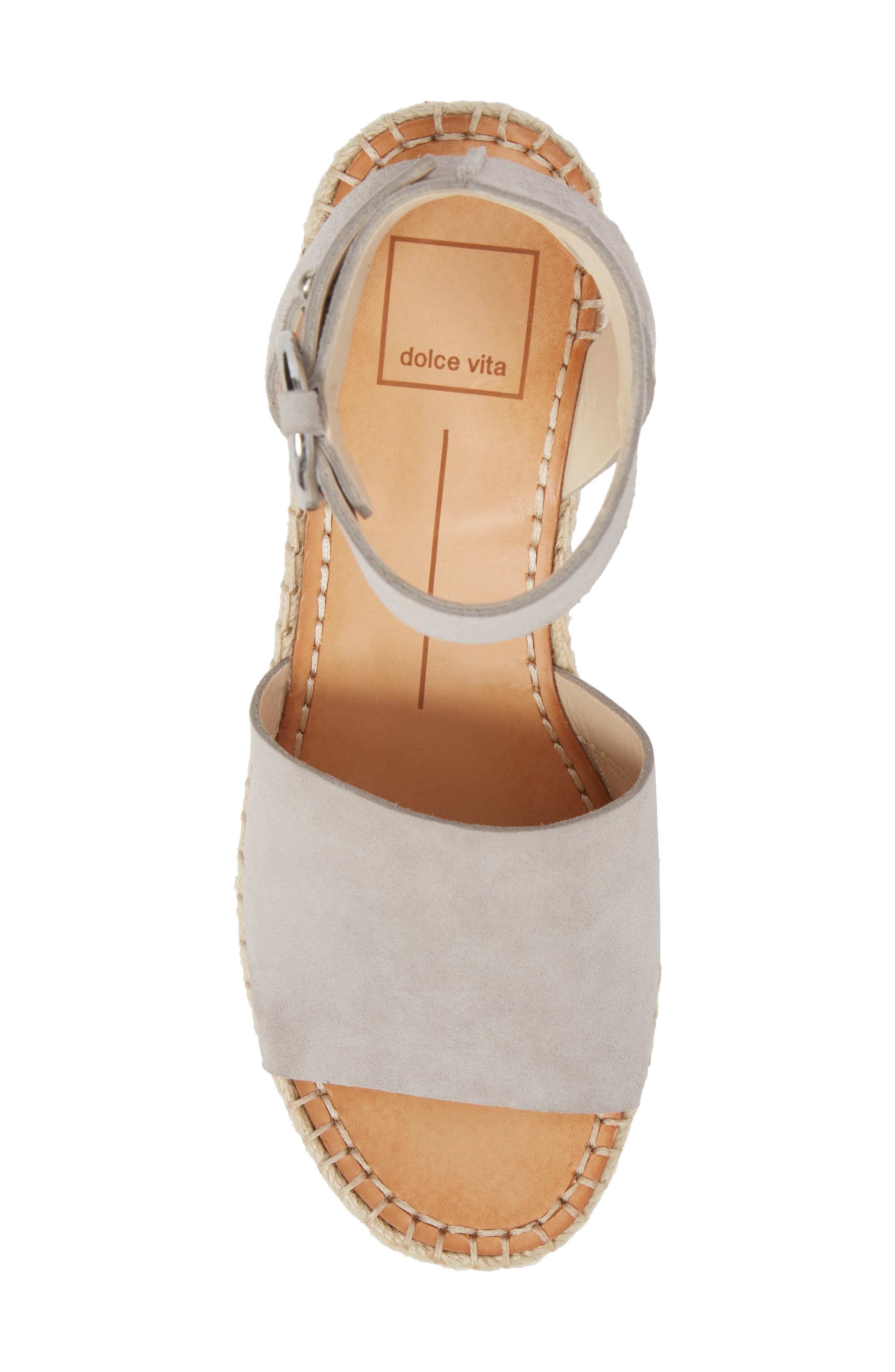 Dolce Vita Lesly Espadrille Platform Sandal, Alternate, color, 