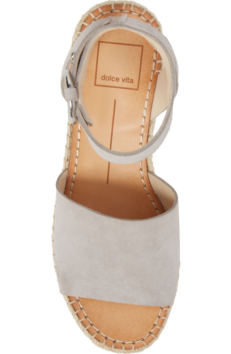 Dolce Vita Lesly Espadrille Platform Sandal, Alternate, color,