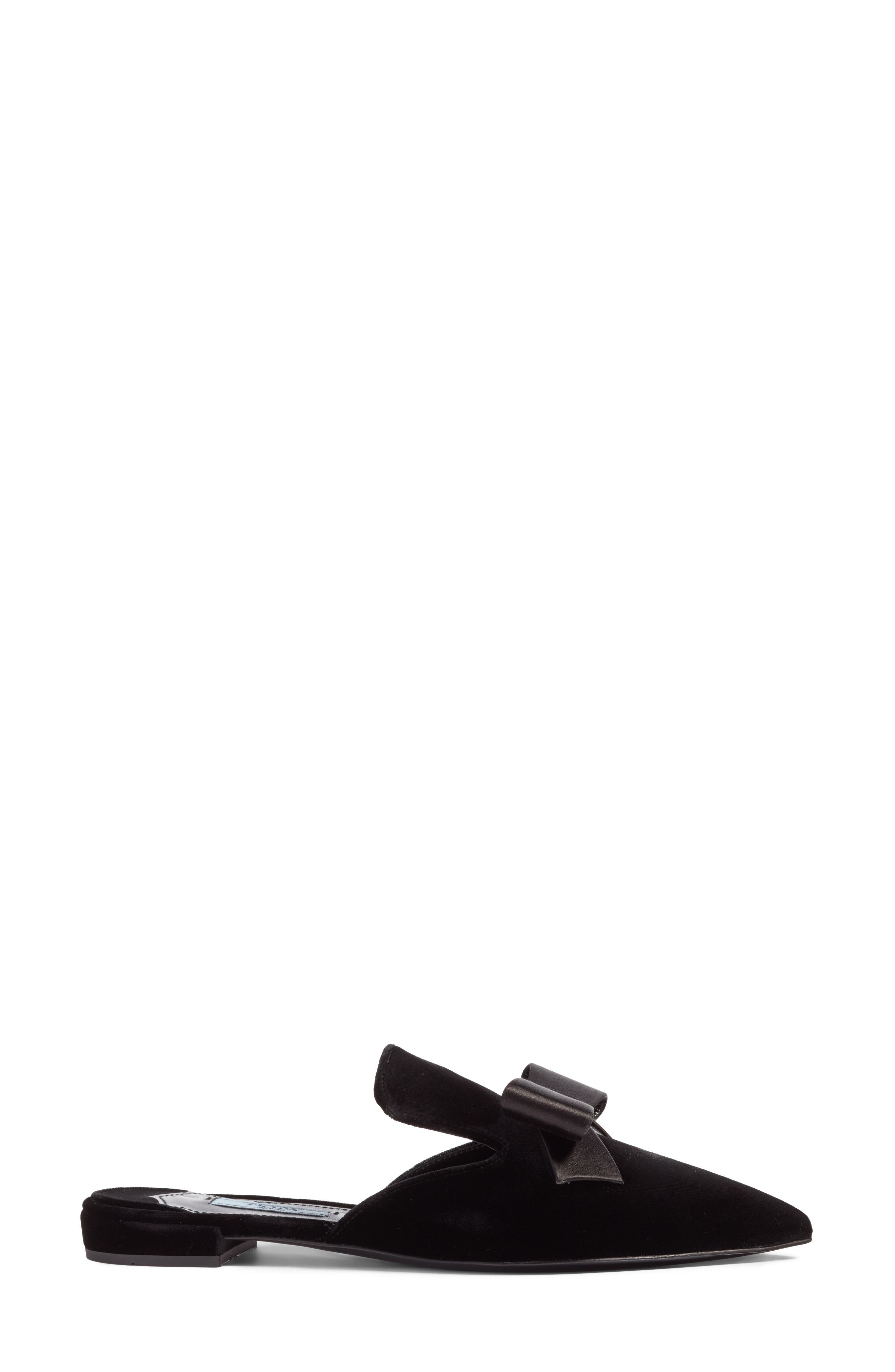 Prada Bow Mule, Alternate, color, 