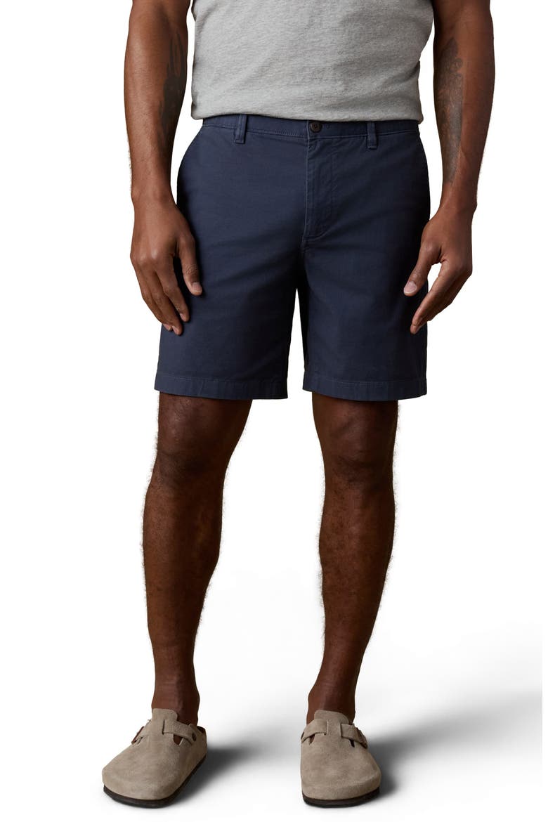 Essential 8-Inch Chino Shorts, Main, color, BLUE NIGHTS